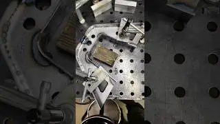 Fabbing up a driveshaft/torque arm tunnel with laser cut chromoly 💪 