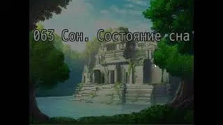 63 Сон.  Состояние сна