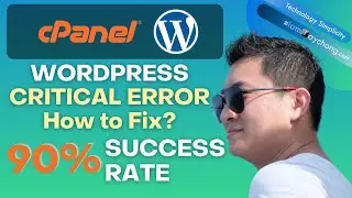 Fix Critical WordPress Error in 1 minute (90% success rate)