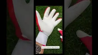Bravry Catalyst Neon Energy Goalkeepers gloves. Made in Poland