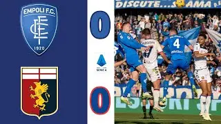 SERIE A Empoli-Genoa 0-0 POST PARTITA/ Terzo risultato utile di fila si muove ancora la classifica!