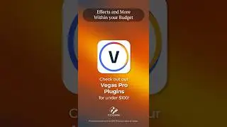 Check out our Vegas Pro plug-ins for under $100! 