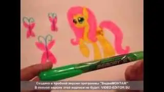 Как Нарисовать Пони Флаттершай