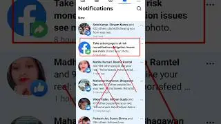 facebook hack se kaise bache 2024||Notification Page Profile Slove #shorts #short