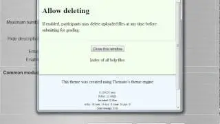 Video - Moodle - Create Assignments, offline and advanced uploading of files