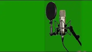 microphone green screen free copyright Green screen Microphone/Mic