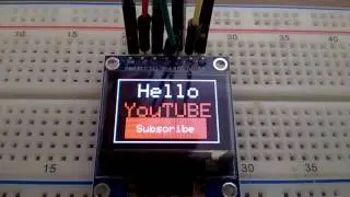 Arduino Tutorial: Color OLED SSD1331 display with Arduino Uno