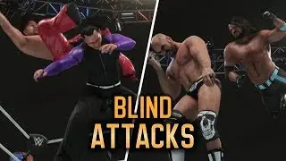 WWE 2K19 - BLIND ATTACKS!