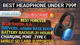 Best Wireless Headphone Under 1000 | @gr8indian #ZEBRONIS zeb -thunder pro