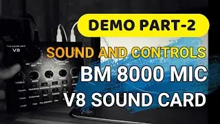 Demo v8 Sound Card and Control I Paano Mapaganda ang Voice Quality I Part 2