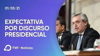 Expectativa por el discurso de Alberto Fernández en la Asamblea Legislativa