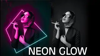 Neon glow effect photoshop tutorial~Adobe Photoshop Tutorial