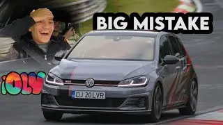 NU-ȚI ADUCE NICIODATĂ PRIETENII PE NÜRBURGRING - GOLF 7.5 GTI PERFOMANCE IMPINS LA LIMITE PE CIRCUIT
