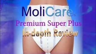 Molicare® Premium Super Plus Slip/Brief Adult Diaper In-Depth Review #incontinence #adultdiaper