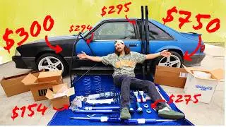Installing $3000 in Mods on our $3000 Mustang