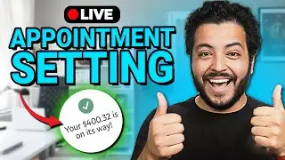 I Made How Much in ONE HOUR?? | Appointment Setting While Traveling *LIVE Footage*