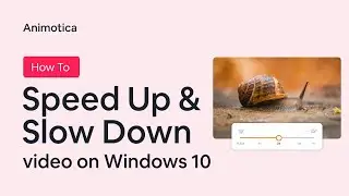 How To Change Video Speed [Windows 10 Tutorial] FREE & EASY
