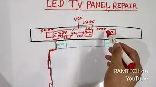LCD LED TV PANEL REPAIR TRICKS || No display