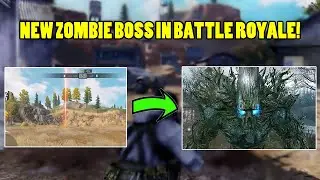 *NEW* ZOMBIE BOSS IN BATTLE ROYALE? - CALL OF DUTY MOBILE