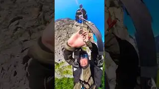 Scary BASE jump opening. 