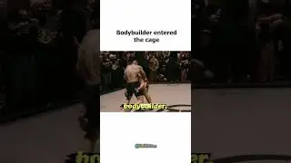 Bodybuilder Entered The Cage 🥶