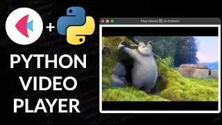 Play & Stream Videos in Python using Flet