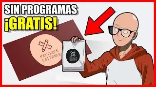 How to make a LOGO for YOUTUBE WITHOUT PROGRAMS and FREE 2023 ✅