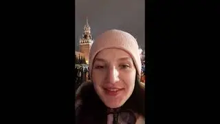 Вечерние огни новогодней МОСКВЫ 🎆🎆🎆❄❄❄