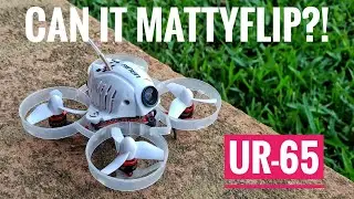 Brushless Whoop review - UR65 - Can it Mattyflip? Sort of