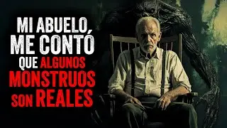 Mi abuelo me CONTÓ que algunos MONSTRUOS son REALES / Creepypasta