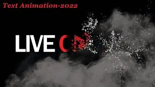 Text Animation 2022 || After Effects VFX || After Effects Tutorials || Particles Logo Simple Way 🔥🔥