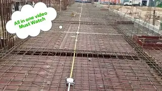 🤔Slab Steel Checking ✅//Electric Conduit Pipe fitting //Sleeve fitting in Beam🔥#civilengineering