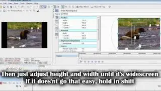 How to get HD/Widescreen with Sony Vegas