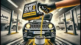 🔧 Cambio Olio Jeep Renegade 1.6 Multijet 🔥 Tappo Coppa + Filtro Olio | Selenia 0W-20 | Episodio 8