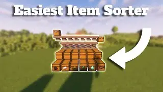 Super EASY Automatic Item Sorter in Minecraft 1.20 | Quick & Simple Tutorial