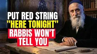 Put RED STRING Here Tonight — The Kabbalistic Secret Most Rabbis Won't Teach Publicly
