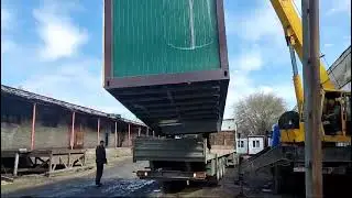 Отгрузка ММЗ-сырного модульного молочного завода и офиса, ч 4