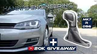 RETROFIT DSG GOLF MK7 R SHIFTER KNOB | HANNI'S ENGINEERING