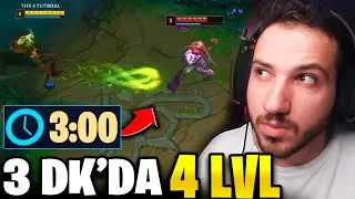 3 DK'da 4 Lvl Gank Atınca Oyundan Çıktı 🤣 | Ivern Hızlı Orman Taktiği