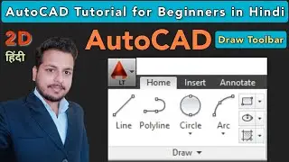AutoCAD | Draw Toolbar | Autocad tutorials for beginners in hindi 