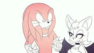 ❤️Knuckles x Rouge🤍-Random stuff #1 •My boyfriend is in the shower• 👀