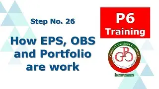 🔴 How EPS, OBS, and Portfolio work in Primavera P6