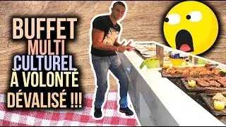 BUFFET MULTI-CULTUREL à VOLONTÉ DÉVALISÉ !!! (#10 Winter Food Tour Bordeaux)