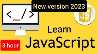 Javascript Tutorial for beginners 2023 | zero to hero | beginner to advance | 3 hours- easy English