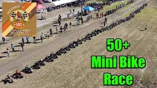 3 Hour 50+ Mini Bikes Race  ~ Go Power Sports 180 Race